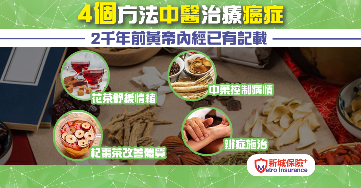 4個方法用中醫藥治療癌症