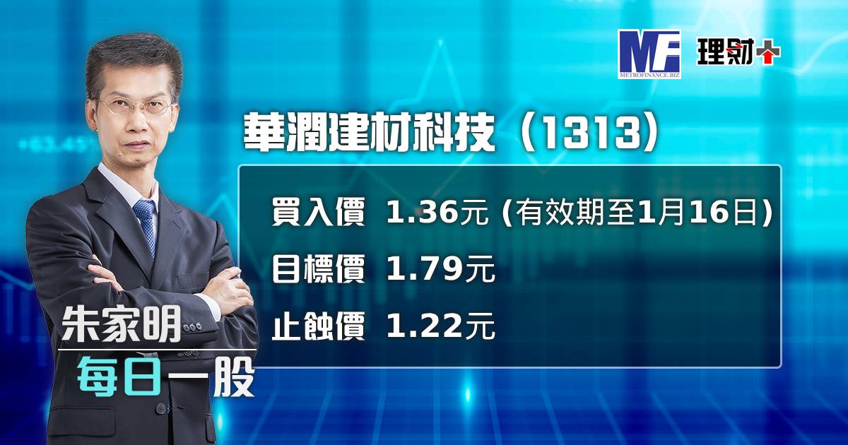 華潤建材科技（1313）