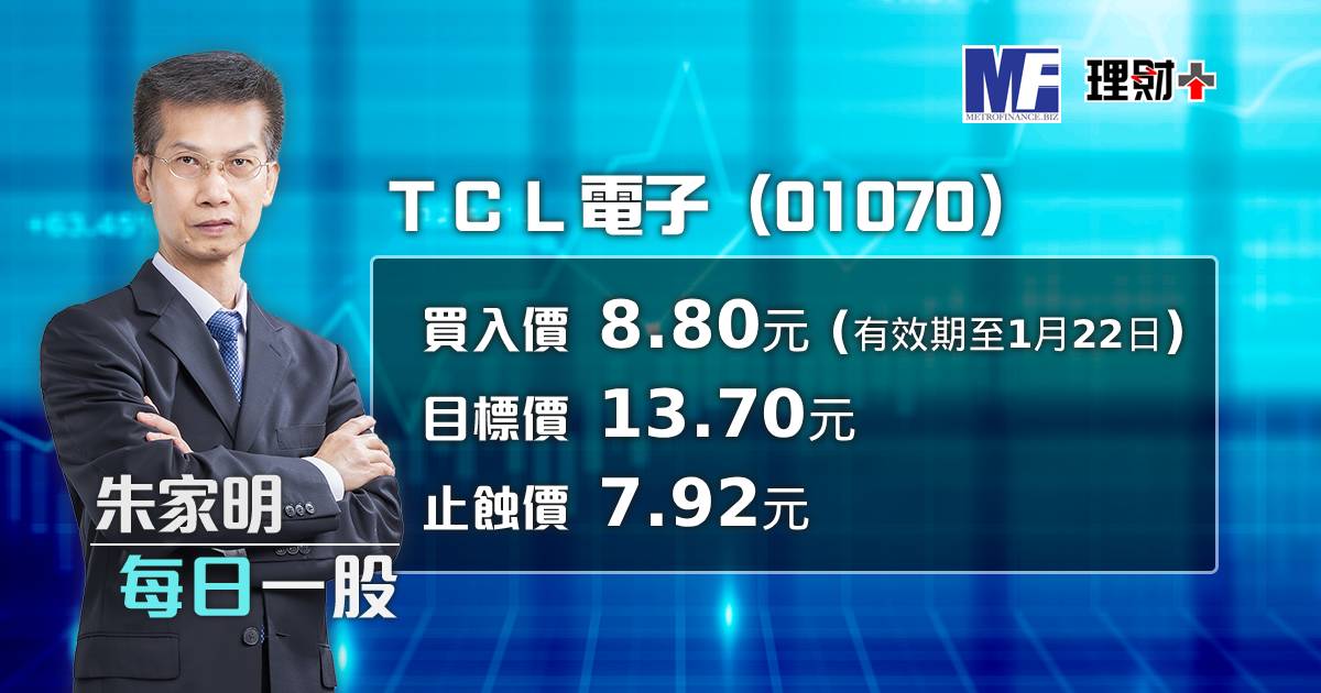 ＴＣＬ電子（01070）