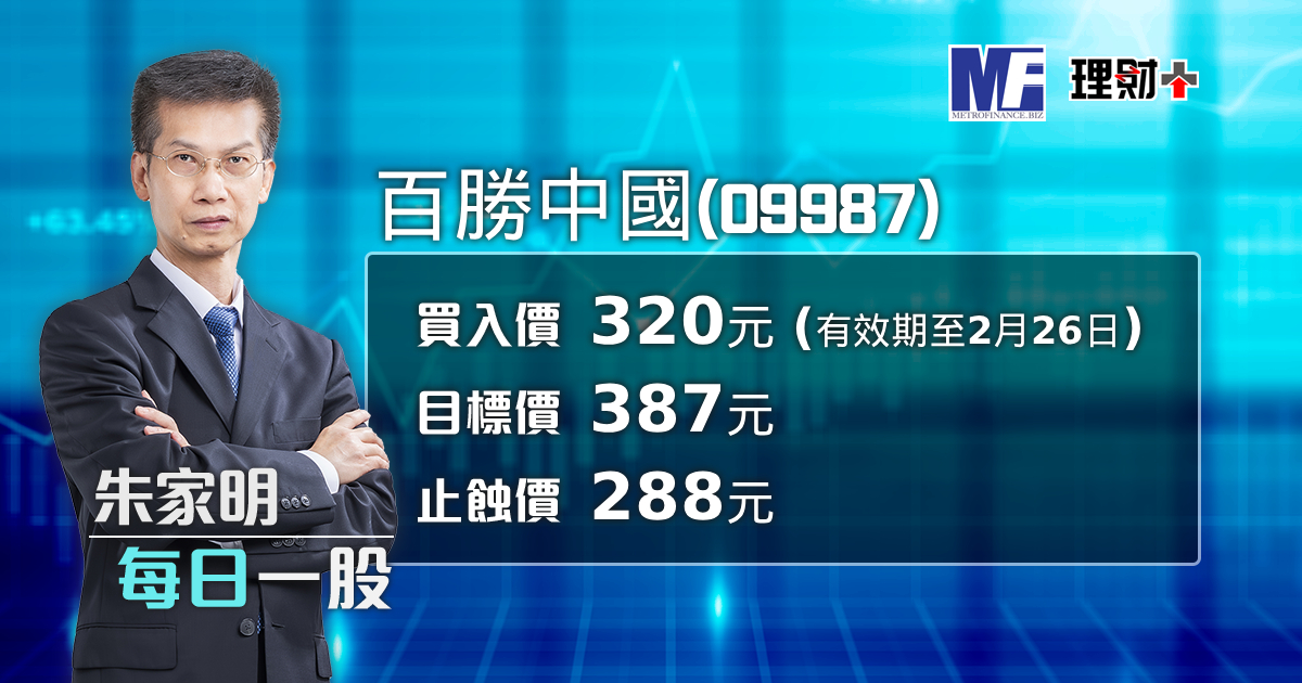 百勝中國（09987）