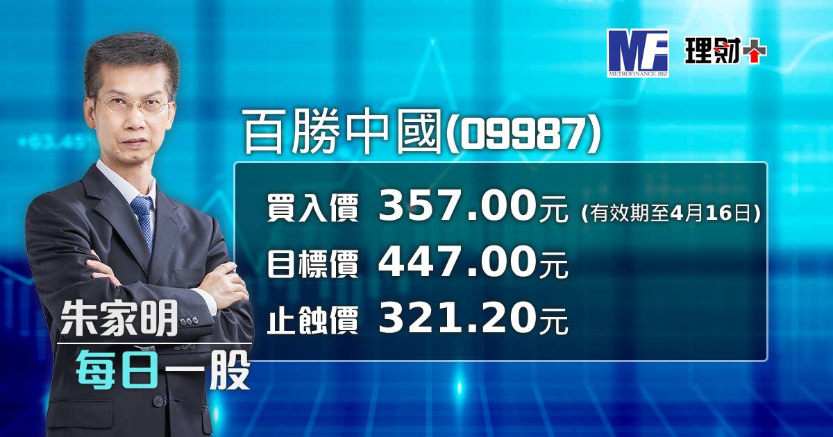 百勝中國（09987）